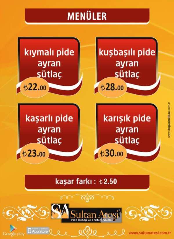 eskişehir yemek sipariş sultan ateşi yemek online yemek kebap tantuni pide sipariş çiğ köfte