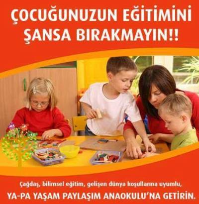ya-pa anaokulu eskişehir yapa özel anaokulu okul öncesi eğitim eskişehirde